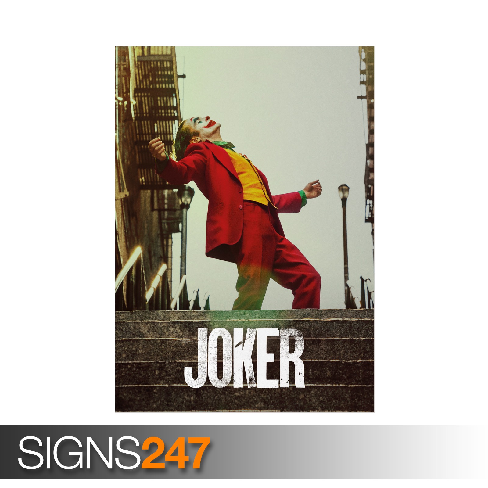 Joker Joaquin Phoenix (zz083) Movie Poster Photo Poster Print Art * All 